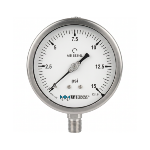 Manómetro inoxidable 120mm (4.5")